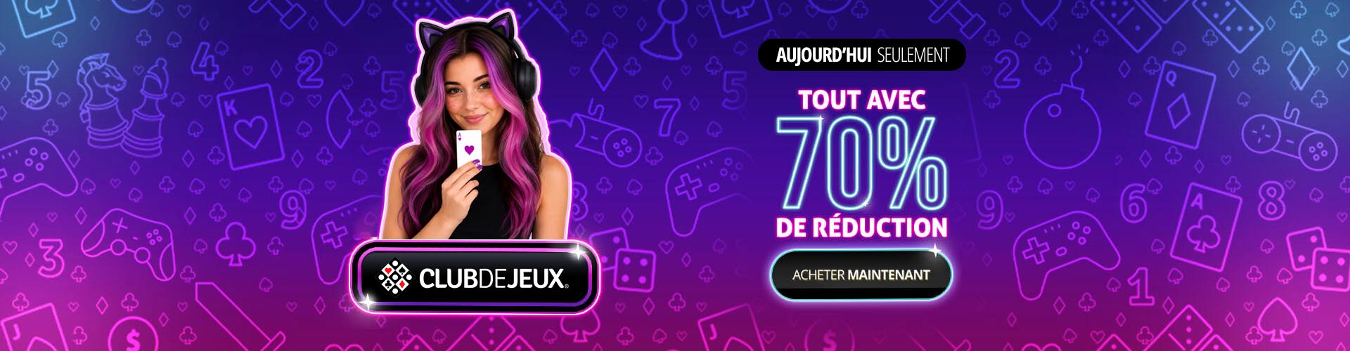 Aujourd?hui, c?est pour toi : 70 % de r�duction pour dire merci avec style !